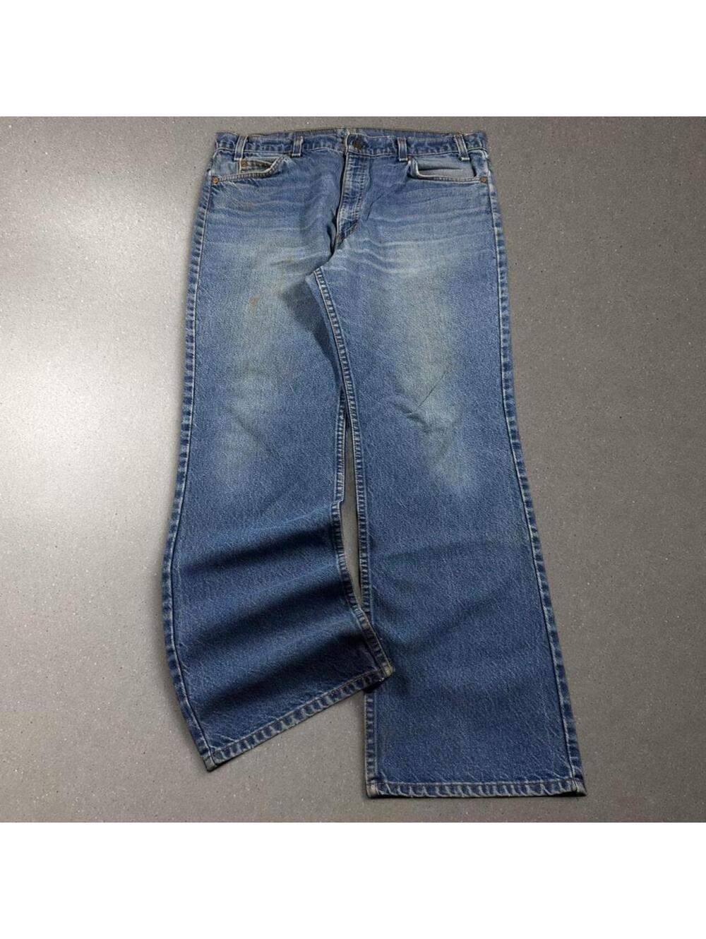 Vintage Levi’s 517 Orange Tab Made In USA Bootcut Jeans - fits 35x29!